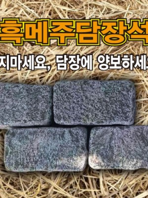 강화-흑메주담장석
